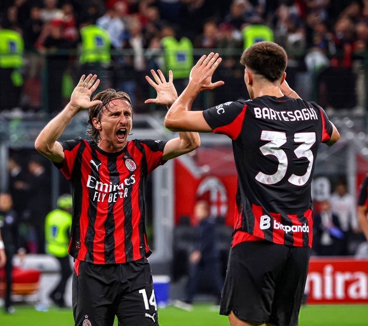 米兰老照片展示埃瓦尼风采